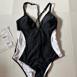 NWT, SUUKSESS, Women Slimming Tummy Control One Piece Swimsuit, Size L